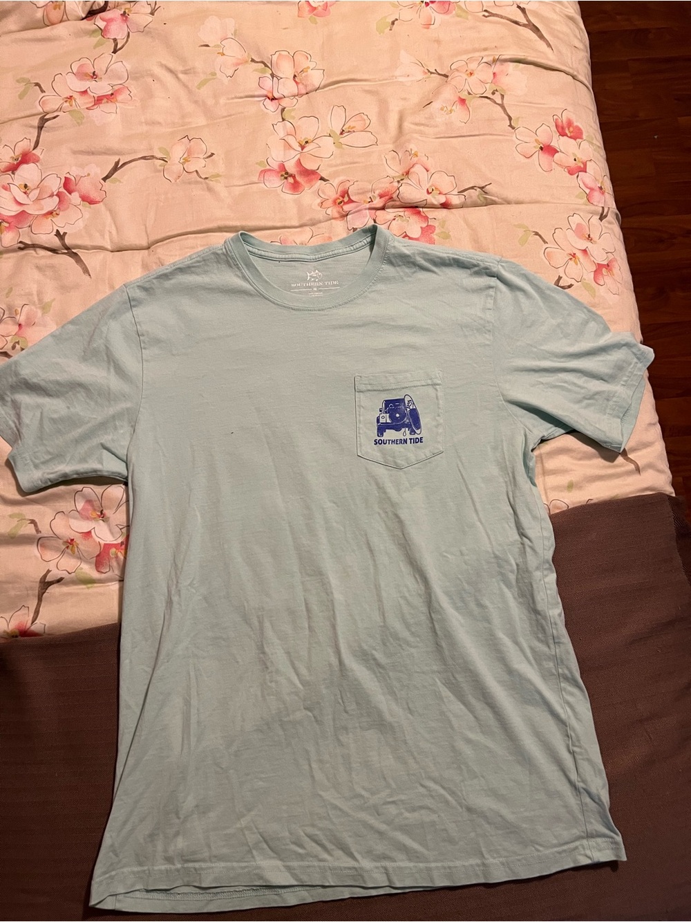 Southern Tide Kiawah South Carolina Jeep T-Shirt Tee Mens Medium